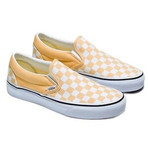 Vans Classic Slip On Honey Dew Peach Color